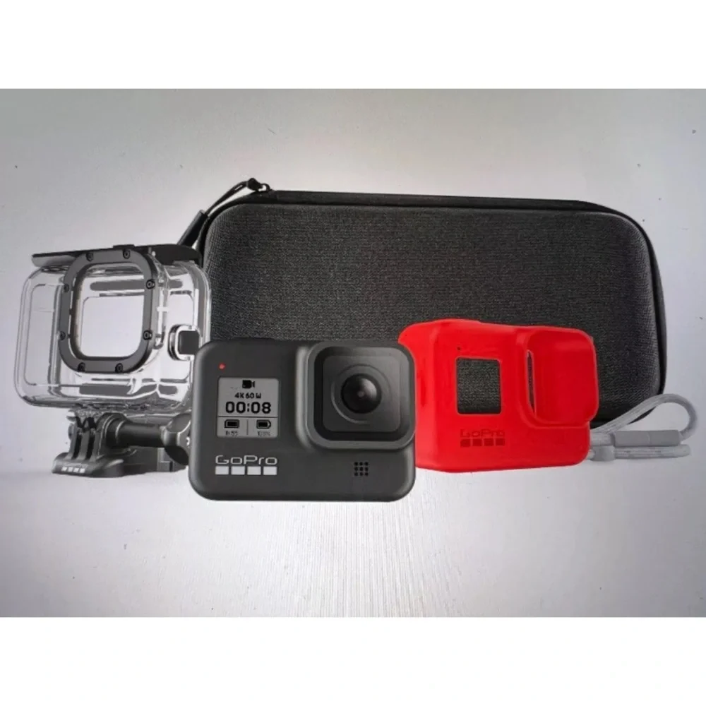 GoPro HERO8 Black TouchScreen 4K Action Camera Waterproof SPECIAL BUNDLE